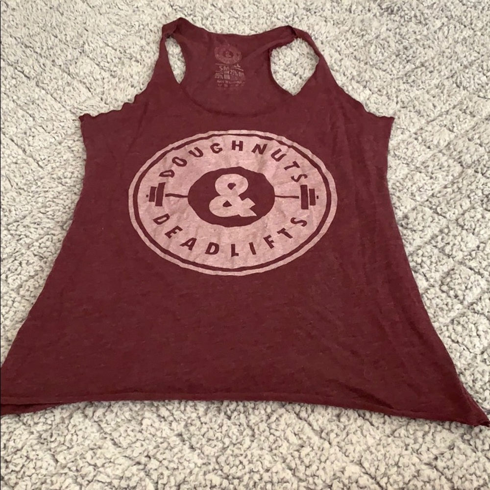 Doughnuts and Deadlifts tank